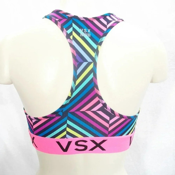 XS X-SMALL Victoria's Secret VSX Wire Free Sports Bra‎ Multicolor - Picture 4 of 4